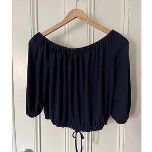 GAP Off the shoulder drapey top